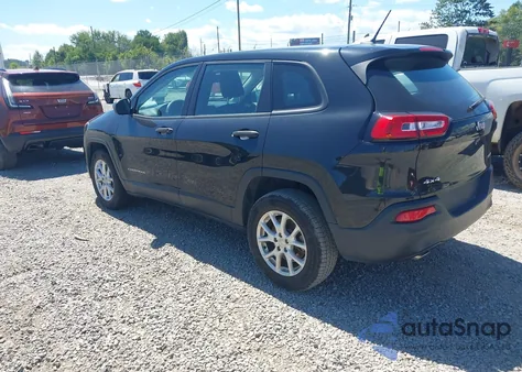 2015 Jeep Cherokee Sport from USA, damaged, VIN 1C4PJMAB7FW594126